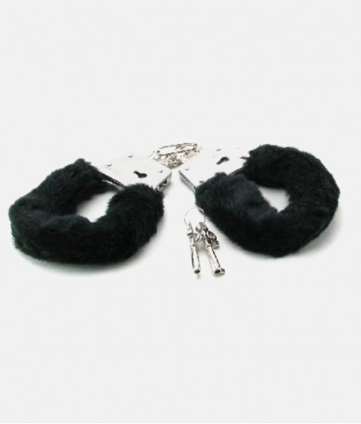 Fetish Fantasy Beginners Furry Cuffs Black