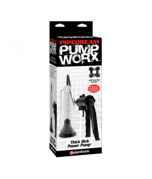 Pump Worx Thick Dick Power Pump Black